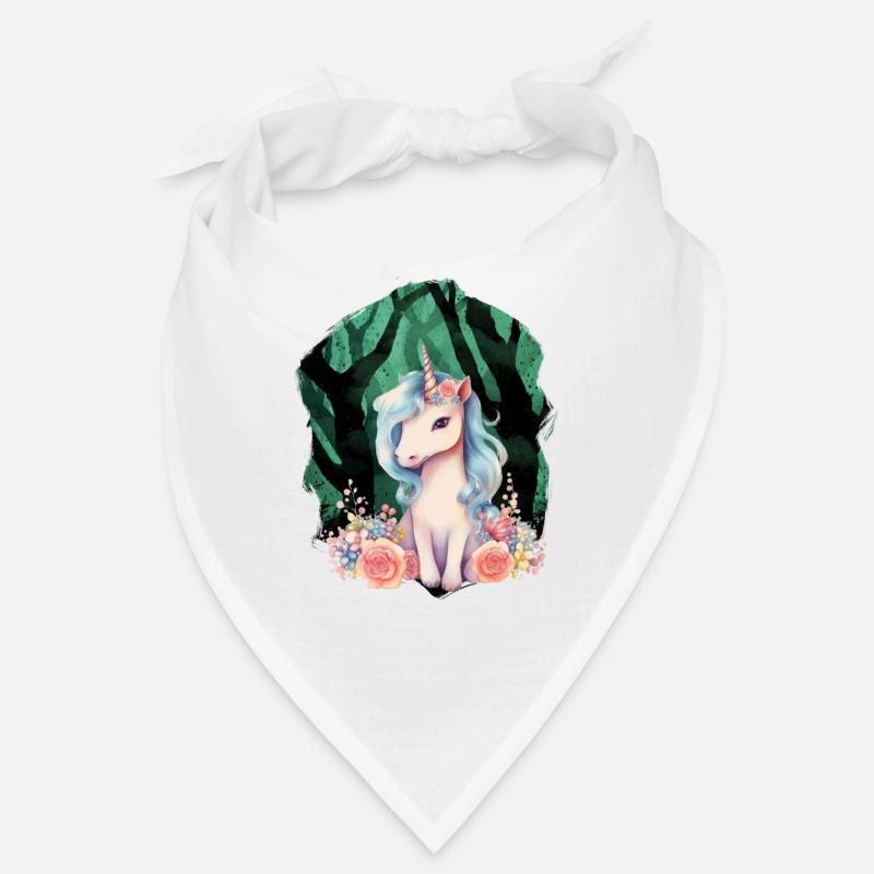 Unicorn Unicorns Mythical Creatures Mythical Animals Child Bandana