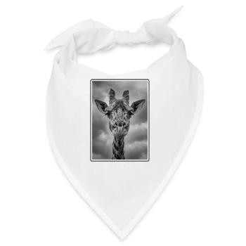 Giraffen Giraffe - Bandana - Weiß - Vorne