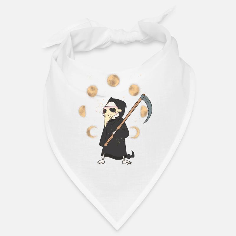 Halloween Grim Reaper Death Moon Phase Bandana