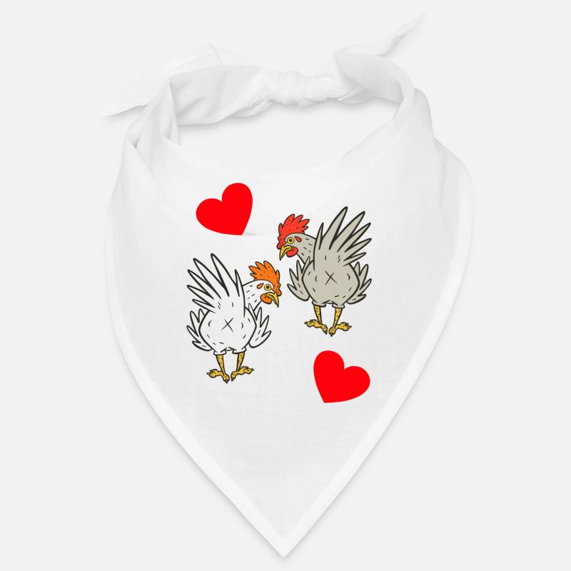 Chicken, chickens, poultry Bandana