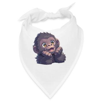 Gorillas Gorilla - Bandana - Weiß - Vorne
