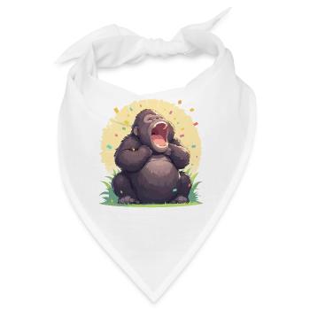 Gorillas Gorilla - Bandana - Weiß - Vorne