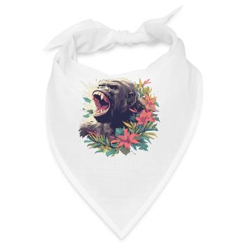 Gorillas Gorilla - Bandana - Weiß - Vorne
