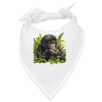Gorillas Gorilla - Bandana - Weiß - Vorne