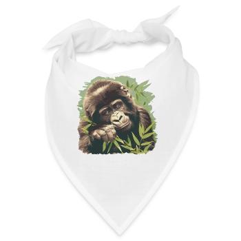 Gorillas Gorilla - Bandana - Weiß - Vorne