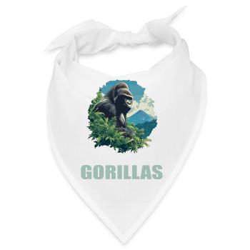 Gorillas Gorilla - Bandana - Weiß - Vorne