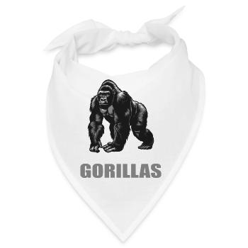 Gorillas Gorilla - Bandana - Weiß - Vorne