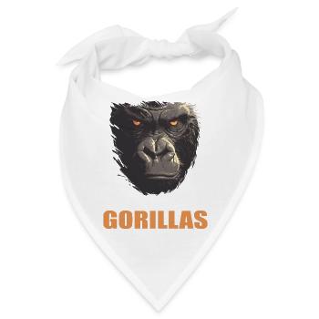 Gorillas Gorilla - Bandana - Weiß - Vorne