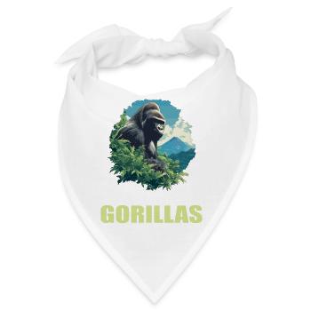 Gorillas Gorilla - Bandana - Weiß - Vorne