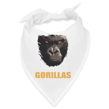 Gorillas Gorilla - Bandana - Weiß - Vorne