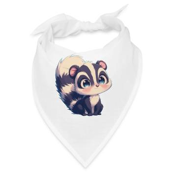 Stinktiere Stinktier - Bandana - Weiß - Vorne