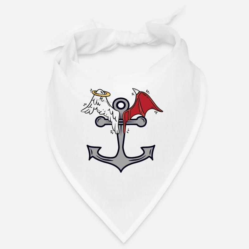 ancre marine céleste diabolique maritime Bandana