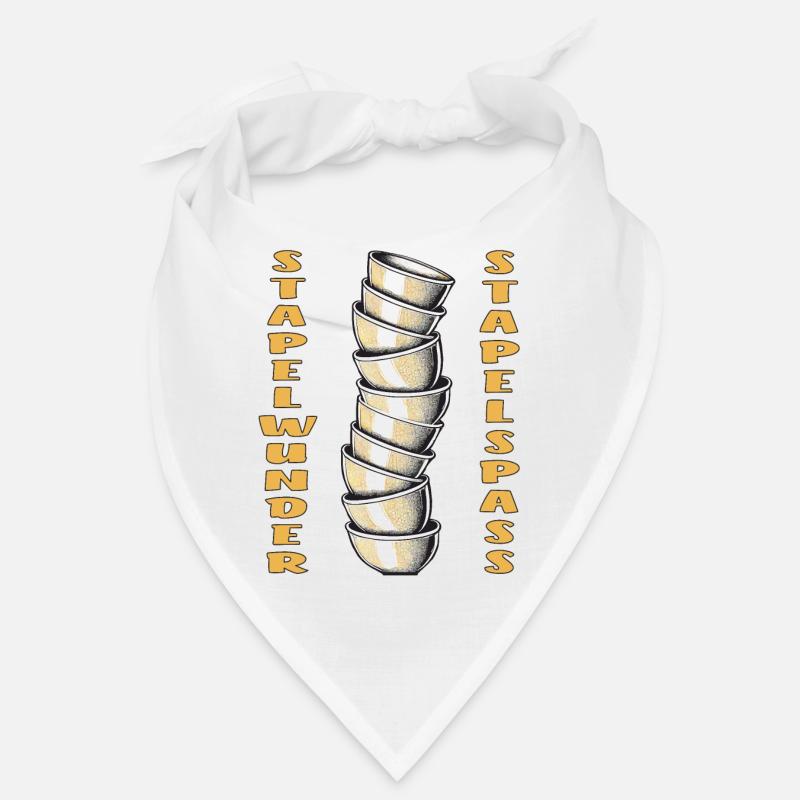 CUP STACKING STAPELWUNDER STAPELSPASS Bandana