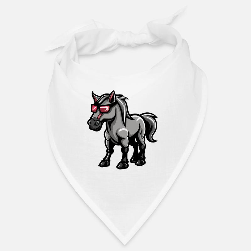Cheval Bande Dessinée Cool Bandana