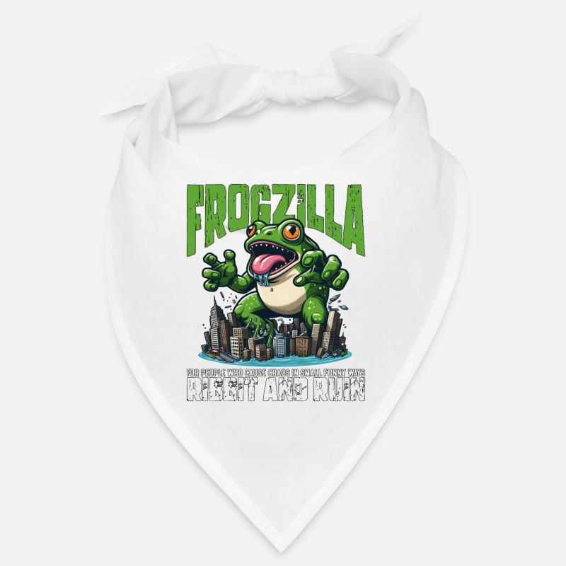 RIBBIT AND RUIN - FROGZILLA Bandana