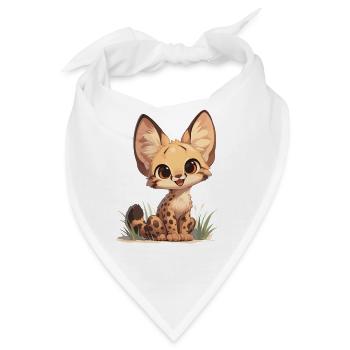 Servale Serval - Bandana - Weiß - Vorne