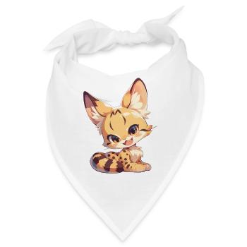 Servale Serval - Bandana - Weiß - Vorne