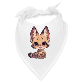Servale Serval - Bandana - Weiß - Vorne