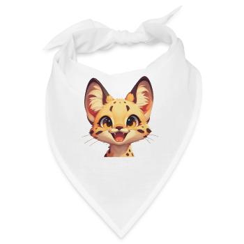 Servale Serval - Bandana - Weiß - Vorne