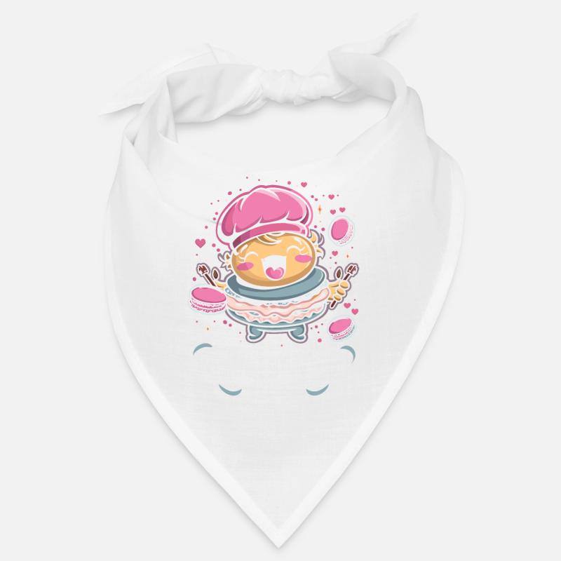 Macaron-liebhaber Macaron Baker Bandana