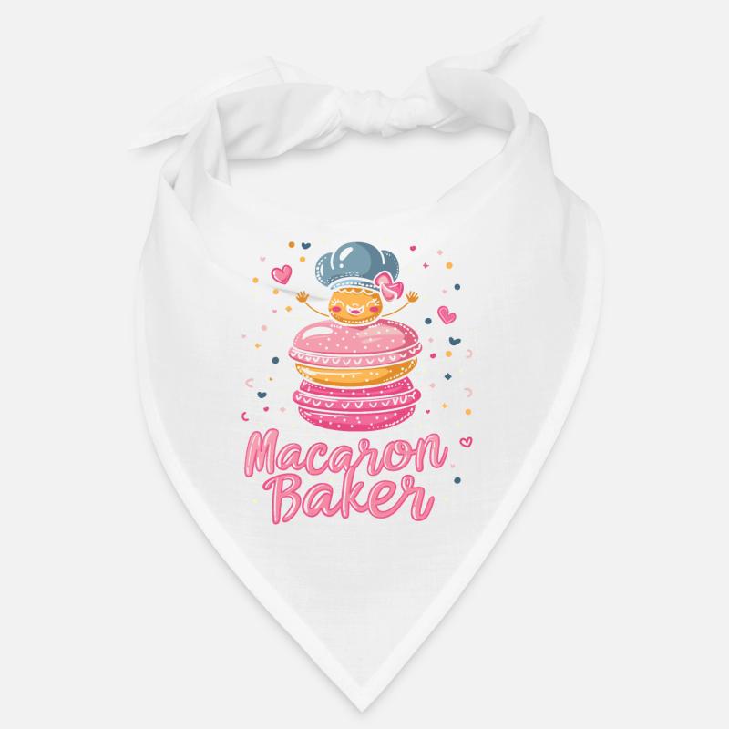 Macaron-liebhaber Macaron Baker Bandana