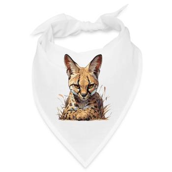 Servale Serval - Bandana - Weiß - Vorne