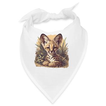 Servale Serval - Bandana - Weiß - Vorne