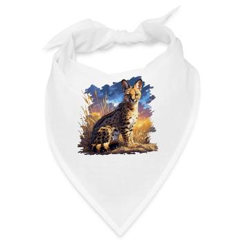 Servale Serval - Bandana - Weiß - Vorne