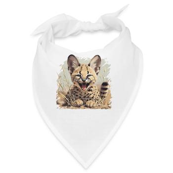 Servale Serval - Bandana - Weiß - Vorne