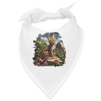 Servale Serval - Bandana - Weiß - Vorne