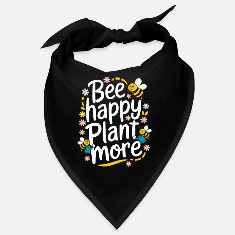 Bee-friendly gardener, pollinator, garden and Bandana