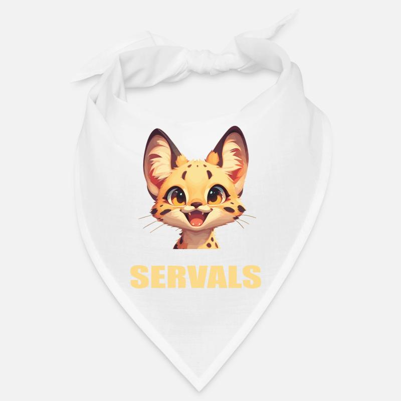 Servale Serval - Bandana - Weiß