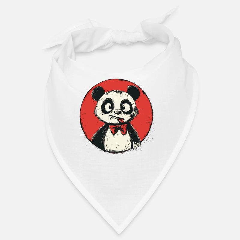 Cute and Crazy Panda Bandana