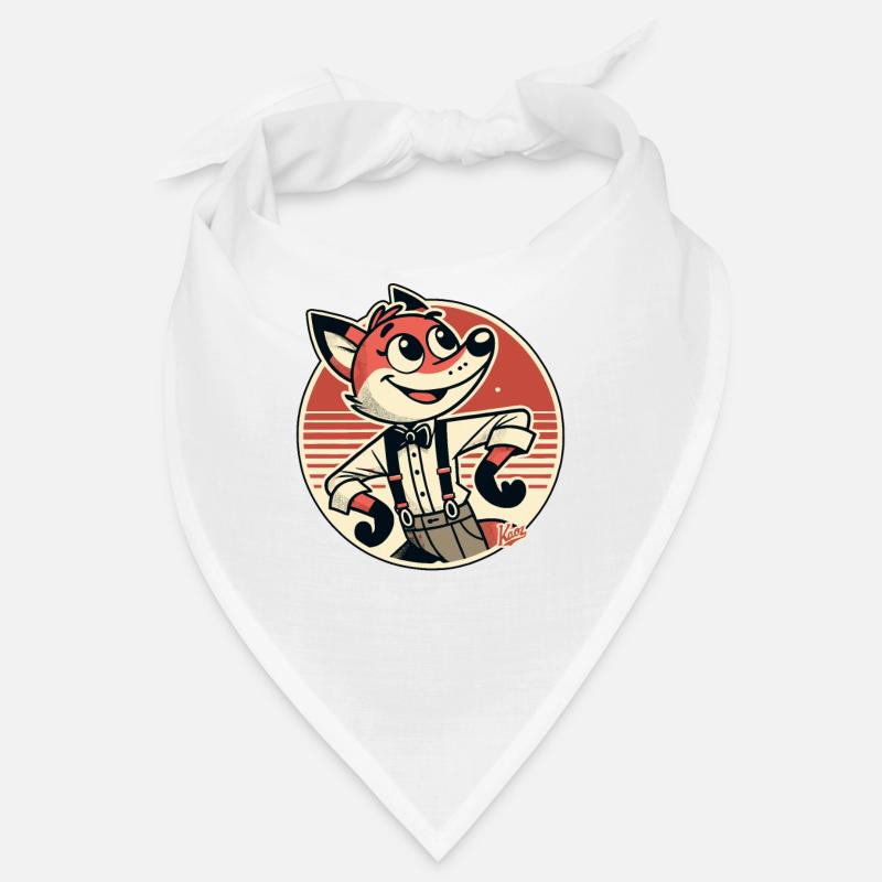 Funny and charming fox Bandana
