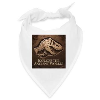 ERKUNDEN SIE DIE ANTIKE - Bandana - Weiß - Vorne