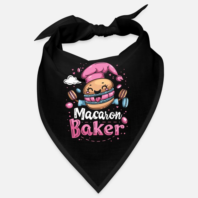 Macaron lovers Macaron Baker Bandana