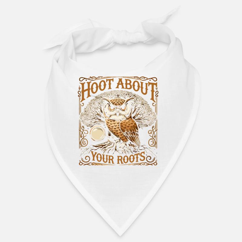 Hoot About Your Roots Bandana