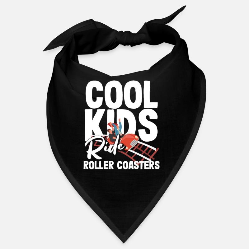 Cool kids ride roller coasters Bandana