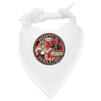 Dante: Wieder zu spät bei der Arbeit in der Hölle - Bandana - Weiß - Vorne