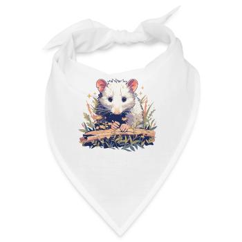 Opossum Opossums - Bandana - Weiß - Vorne
