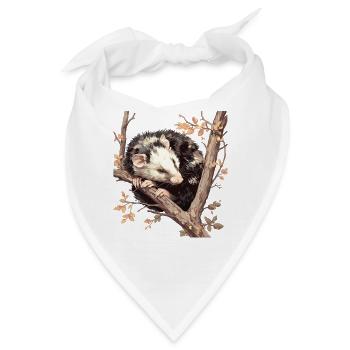 Opossum Opossums - Bandana - Weiß - Vorne