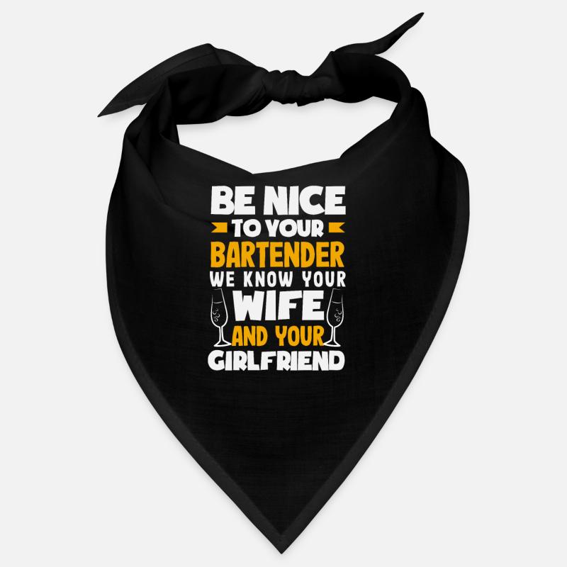 Funny Bartender Saying Bartender Gift Bandana
