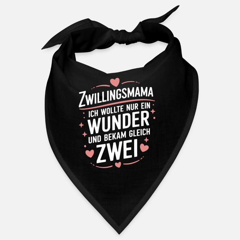 Zwillings Mutter Zwillingsmam Bandana