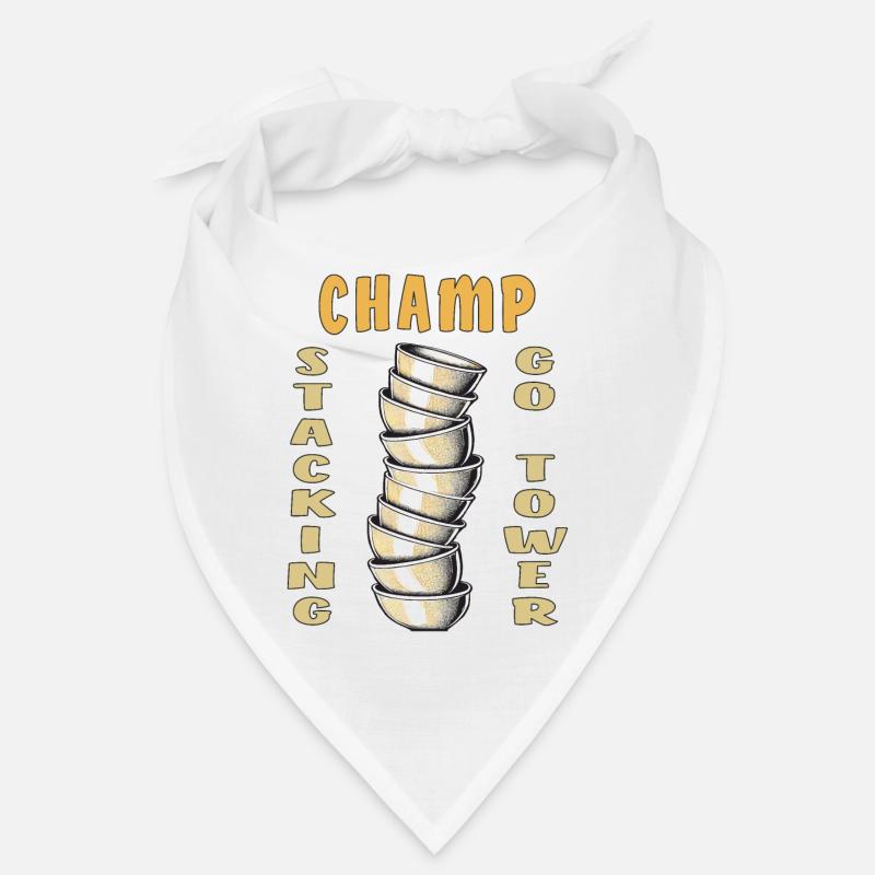 EMPILAGE DE GOBELETS CHAMP GO TOWER Bandana