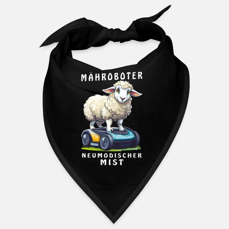 SHEEP ROBOTIC LAWNMOWER NEWFANGLED CRAP Bandana
