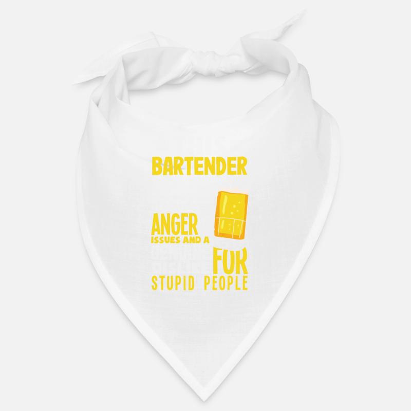 Funny Bartender Saying Bartender Gift Bandana
