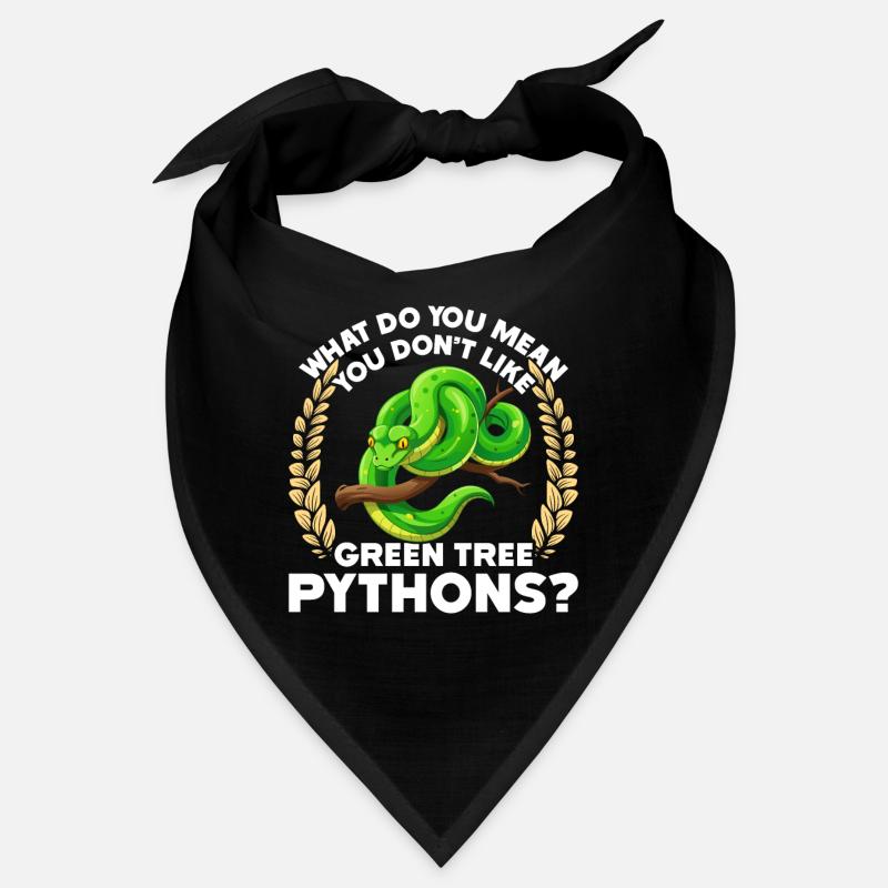 Python arborescent vert Bandana
