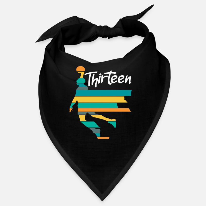 Treize rayures Look 13e anniversaire Bandana