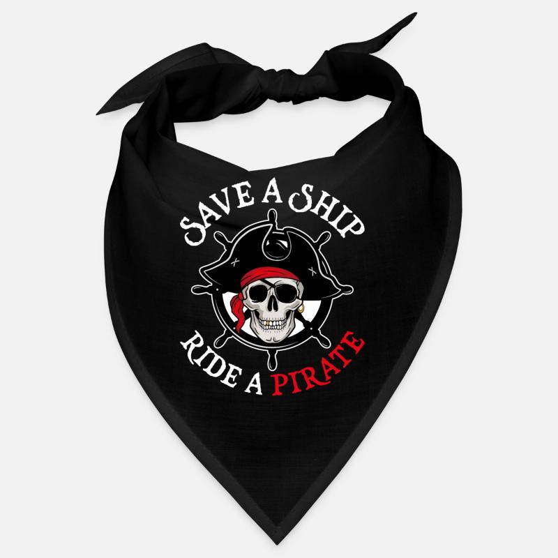Save A Ship Ride A Pirate Aargh Ship Captain Bandana