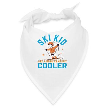 Ski Kid - Bandana - Weiß - Vorne
